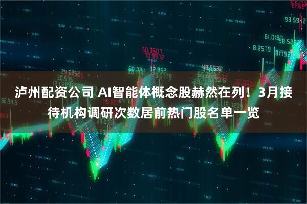 泸州配资公司 AI智能体概念股赫然在列！3月接待机构调研次数居前热门股名单一览